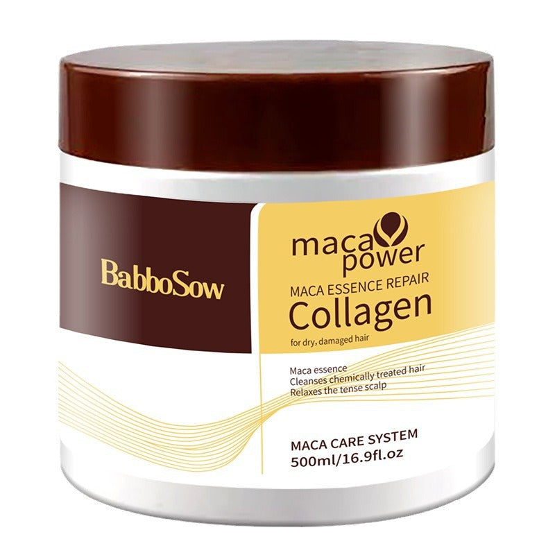 Moisturizing Collagen Hair Mask Hydrating Soft Nourishment Cream Deep Cleansing Hair Ca…
