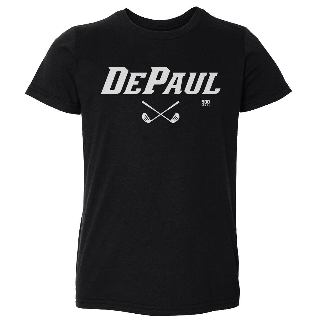 DePaul Blue Demons Golf Minimalist WHT