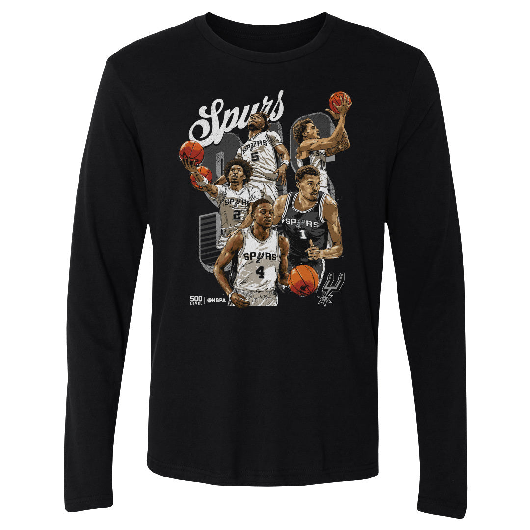 San Antonio Spurs 2025 Starting 5 WHT
