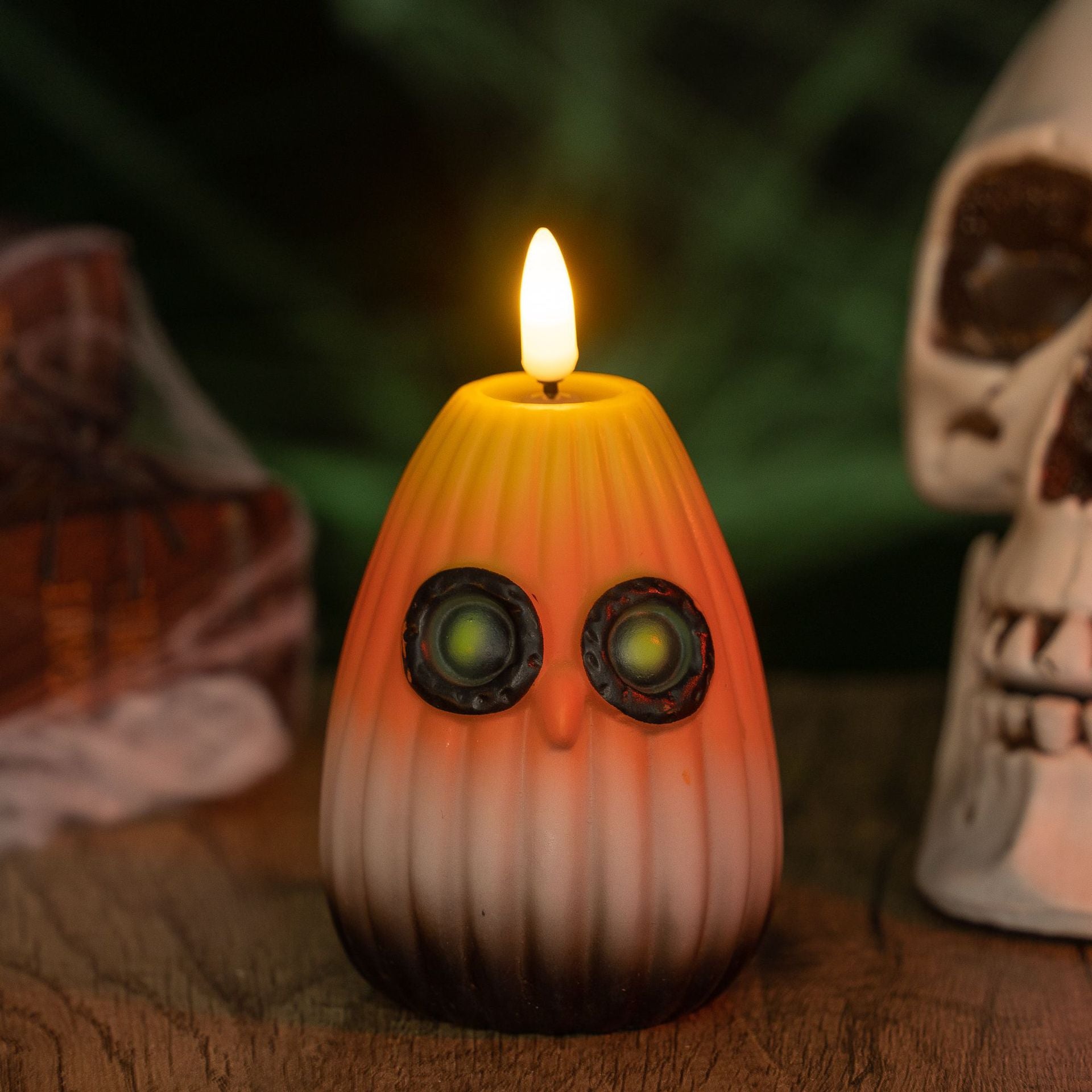 Halloween Decorations Funny Owl Glowing Pumpkin Night Light Party Atmosphere Props Desk…