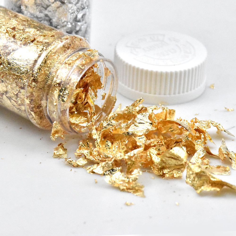 Gold Foil Decorative Fragment Silver Foil Paper Cake Decoration