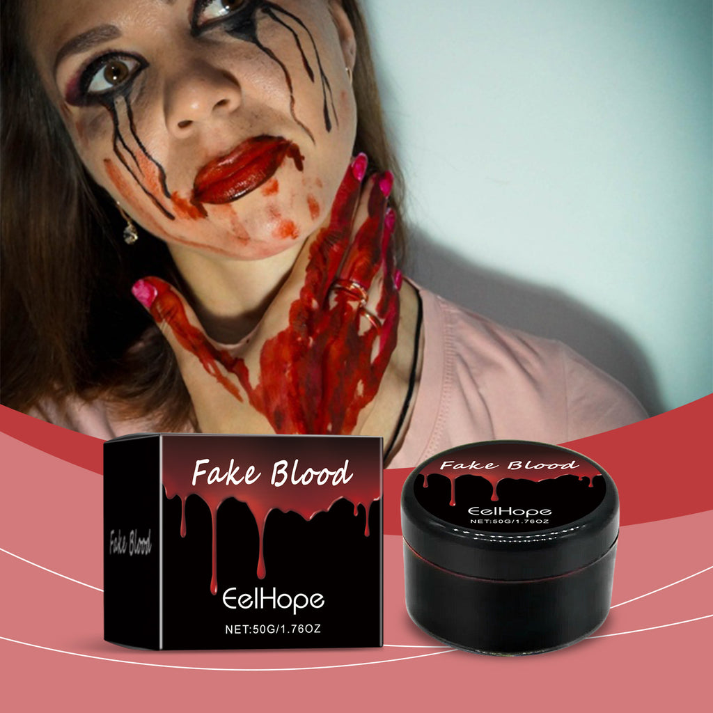 Fake Blood Gel, Halloween Realistic Fake Blood Makeup For Cosplay, Zombie Vampire SFX M…