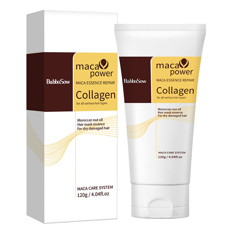 Moisturizing Collagen Hair Mask Hydrating Soft Nourishment Cream Deep Cleansing Hair Ca…