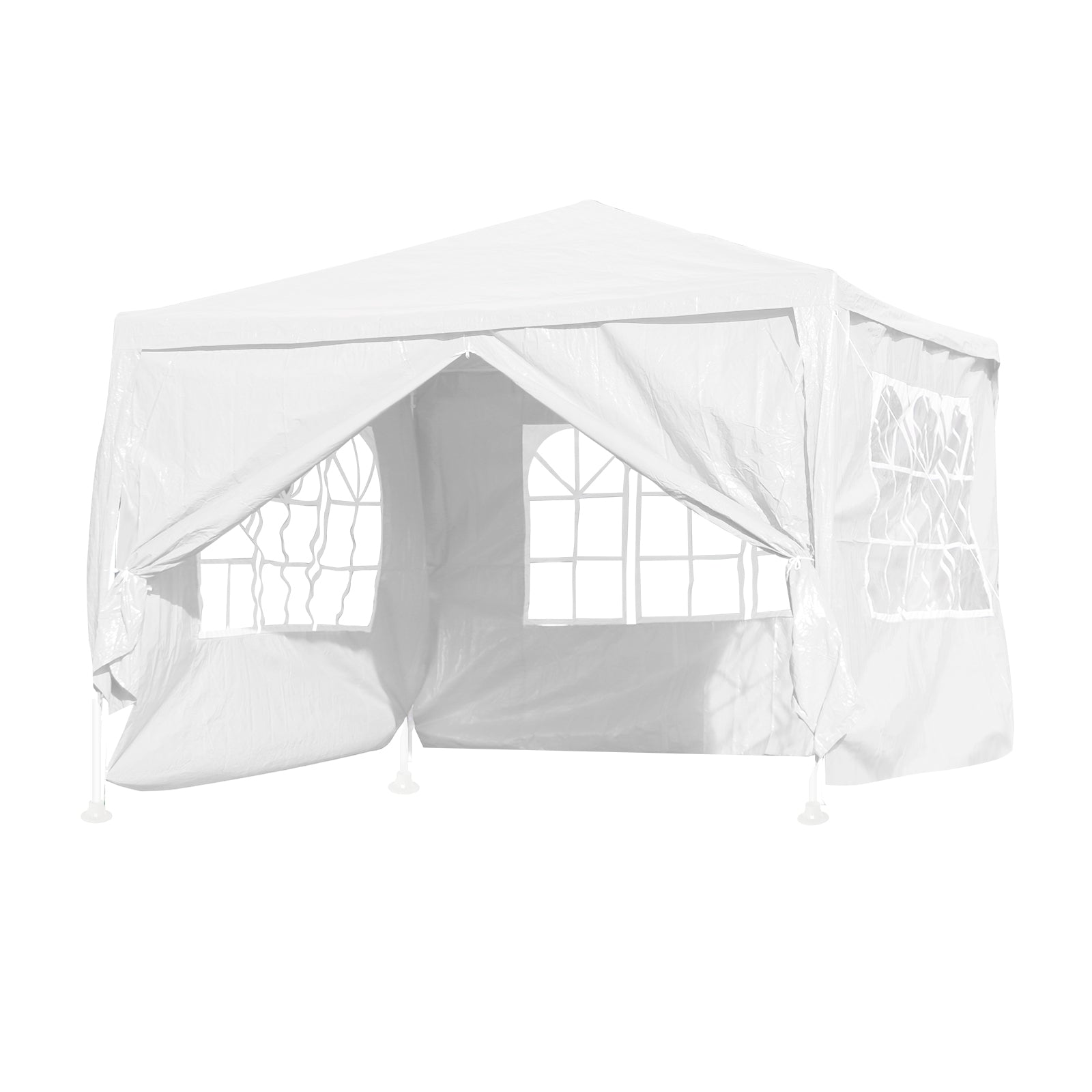 Outdoor Event Gazebo Tent, 3x3M Waterproof Party Marquee With 4 Side Panels,Which Have…