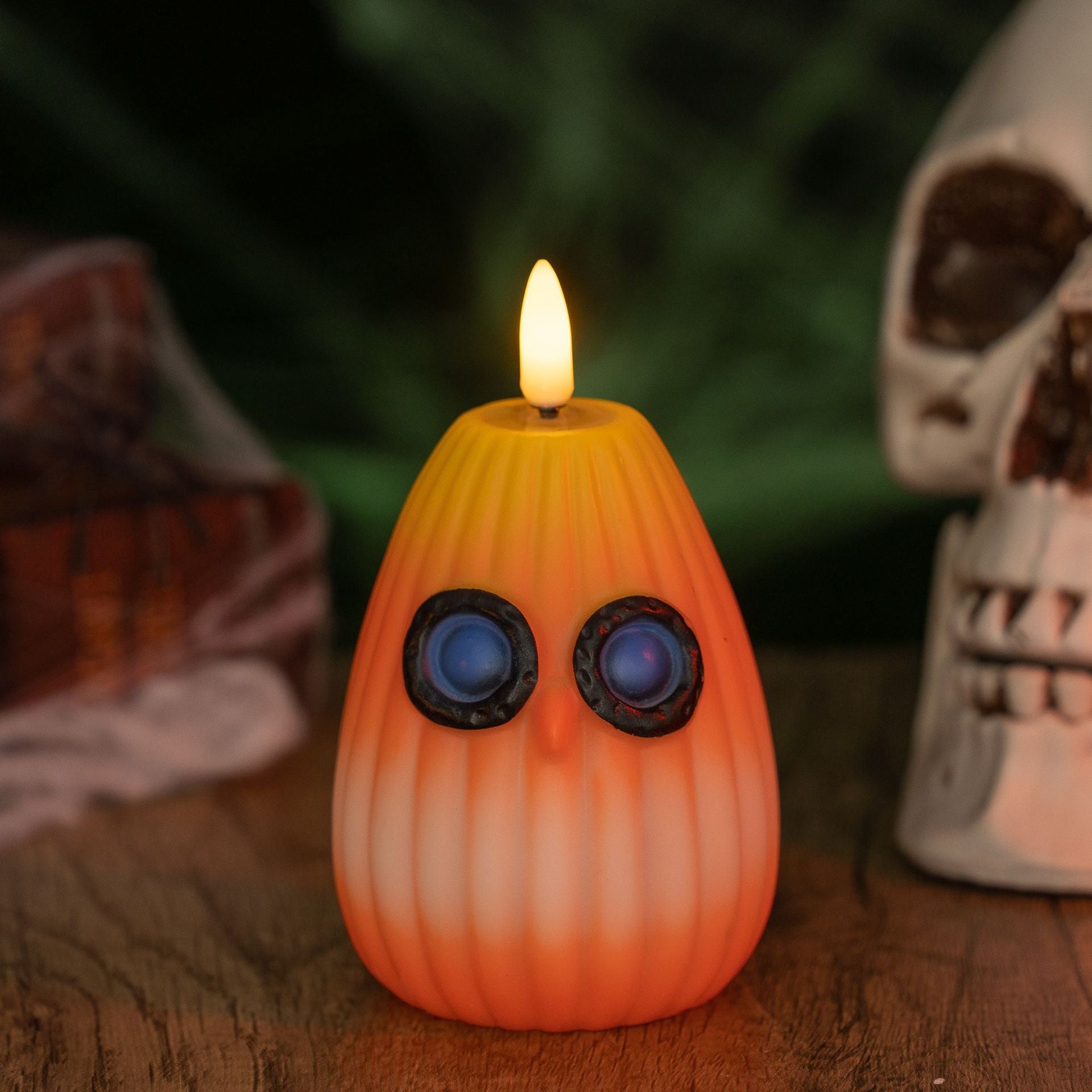 Halloween Decorations Funny Owl Glowing Pumpkin Night Light Party Atmosphere Props Desk…
