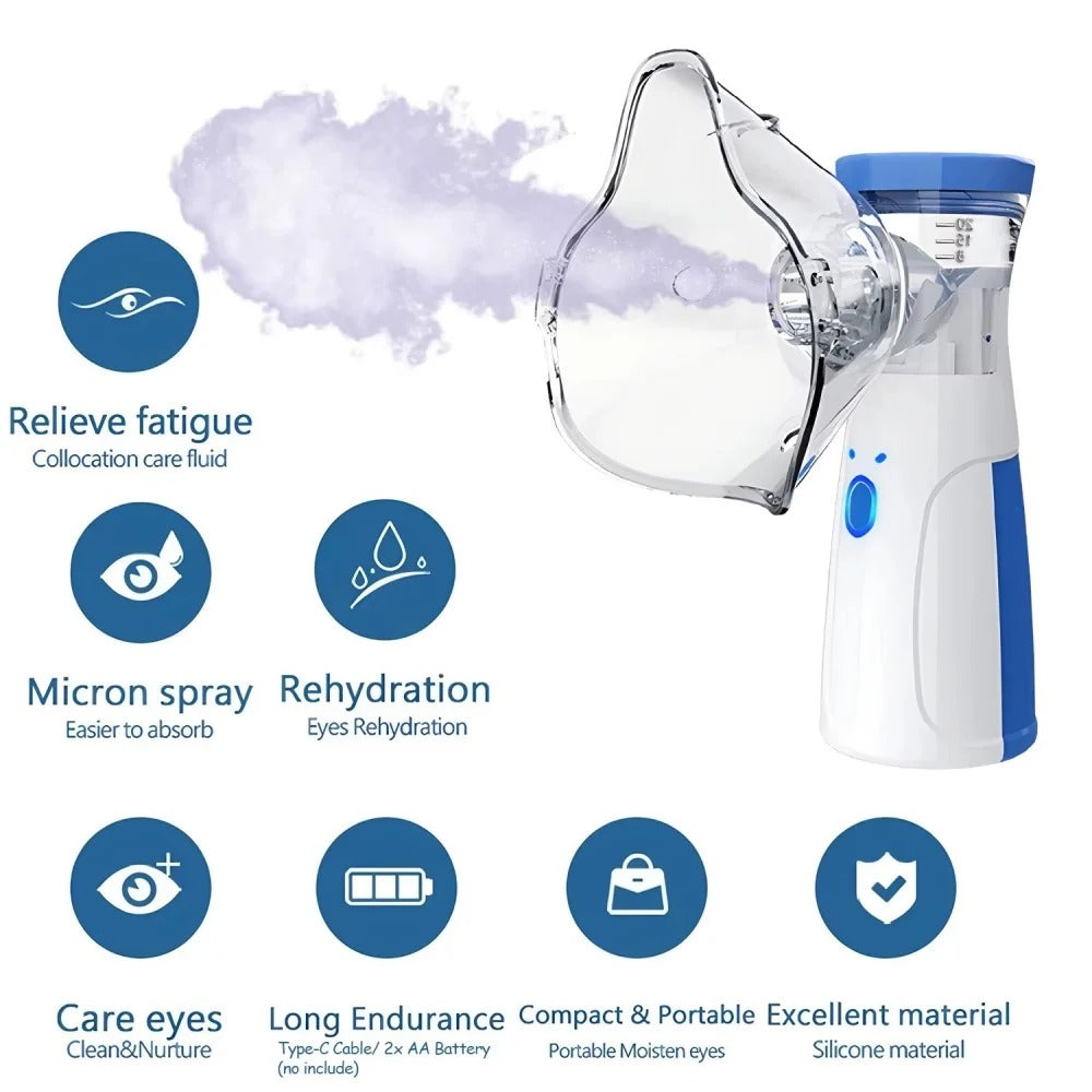 Portable Facial Steamer With Nano-ion Mist, Facial Spray, Facial Steamer, Nebulizer, Be…