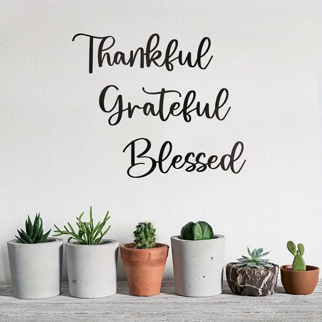 3-Piece Give Thanks' Scripture Wall Art Set