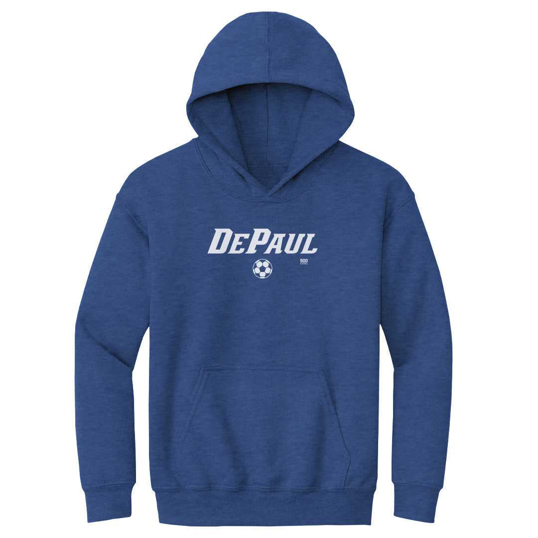 DePaul Blue Demons Soccer Minimalist WHT