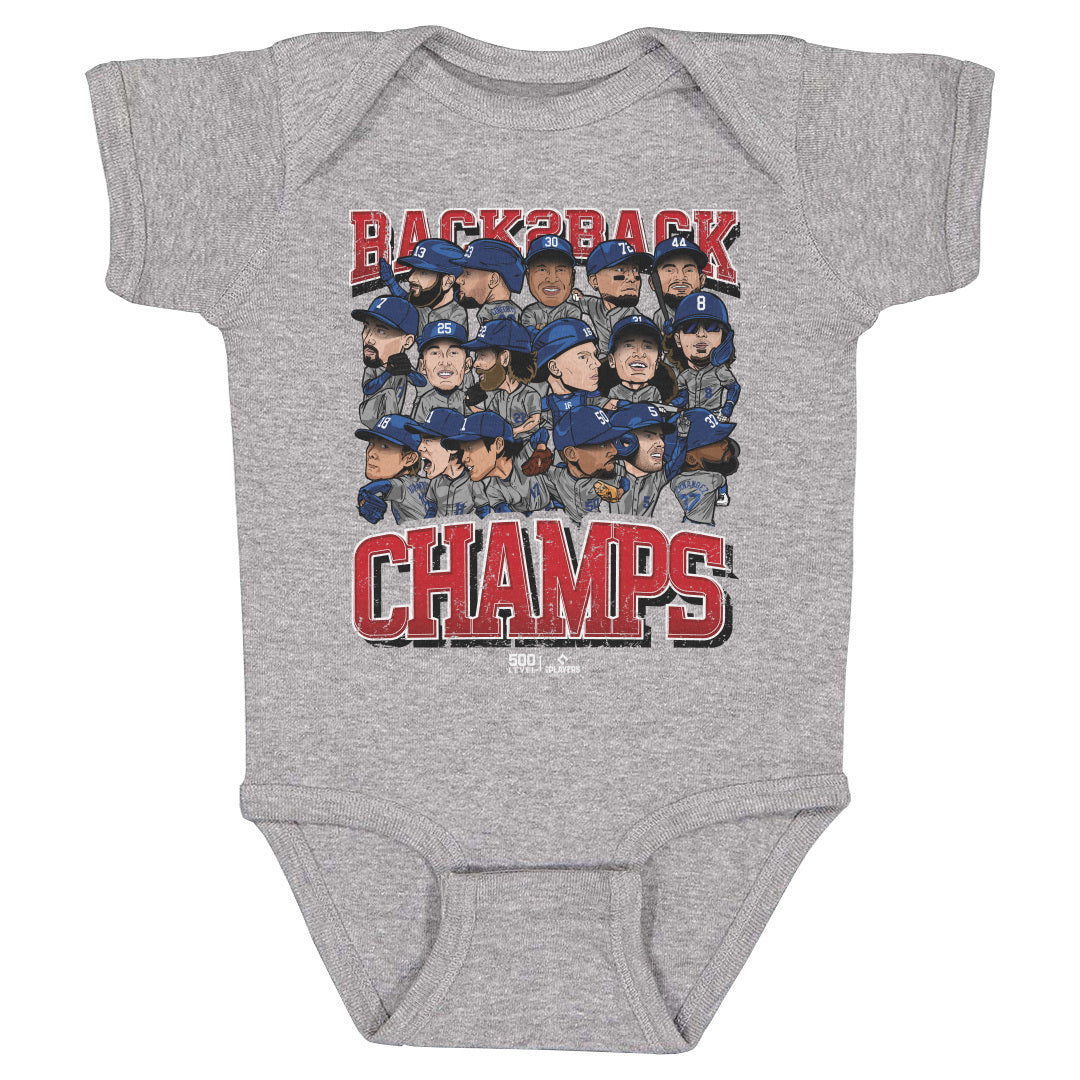 Los Angeles D Baseball Back 2 Back Champs 2025 WHT