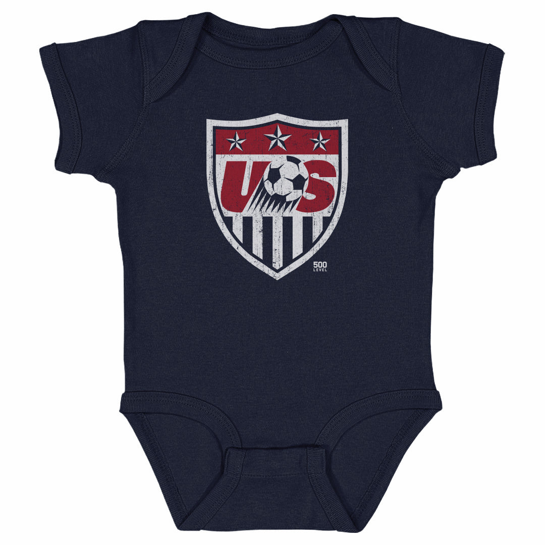 U.S. Soccer Retro Emblem WHT