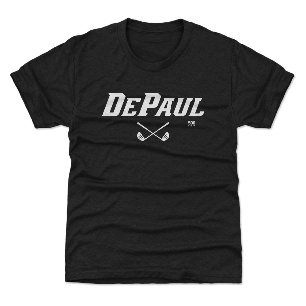 DePaul Blue Demons Golf Minimalist WHT