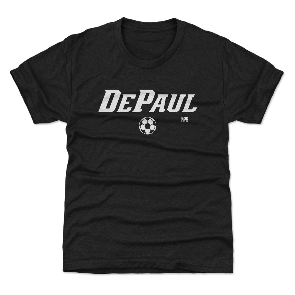 DePaul Blue Demons Soccer Minimalist WHT