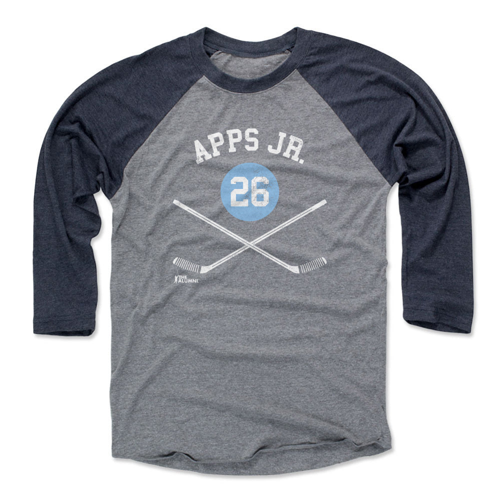 Syl Apps Jr. Pittsburgh 26 Sticks WHT
