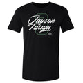 Jayson Tatum Boston Number Script WHT