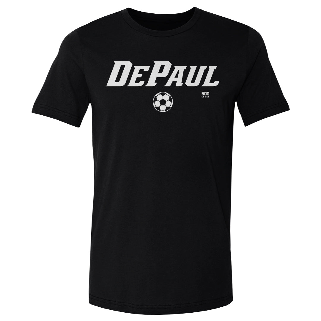 DePaul Blue Demons Soccer Minimalist WHT