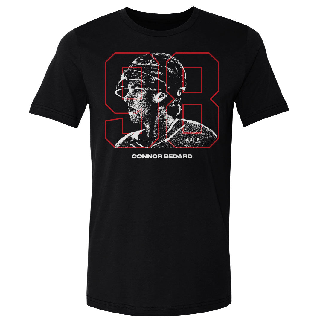 Connor Bedard Chicago Overlay WHT