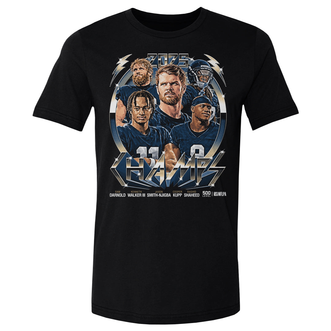 Seattle Football 2025 Champs Vintage WHT