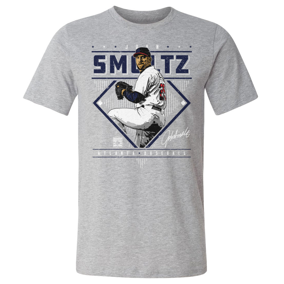 John Smoltz Atlanta Diamond Name WHT