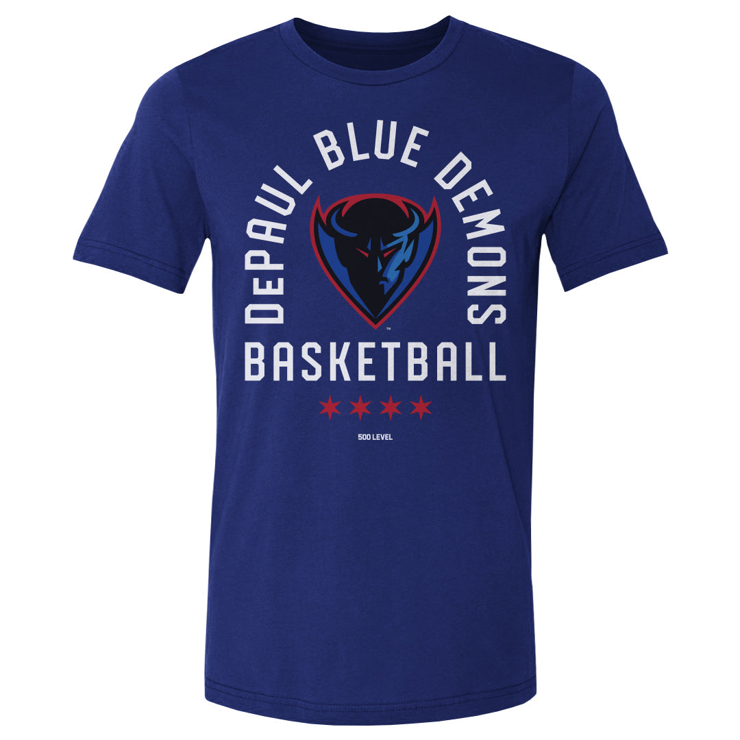 DePaul Blue Demons Basketball Arc WHT