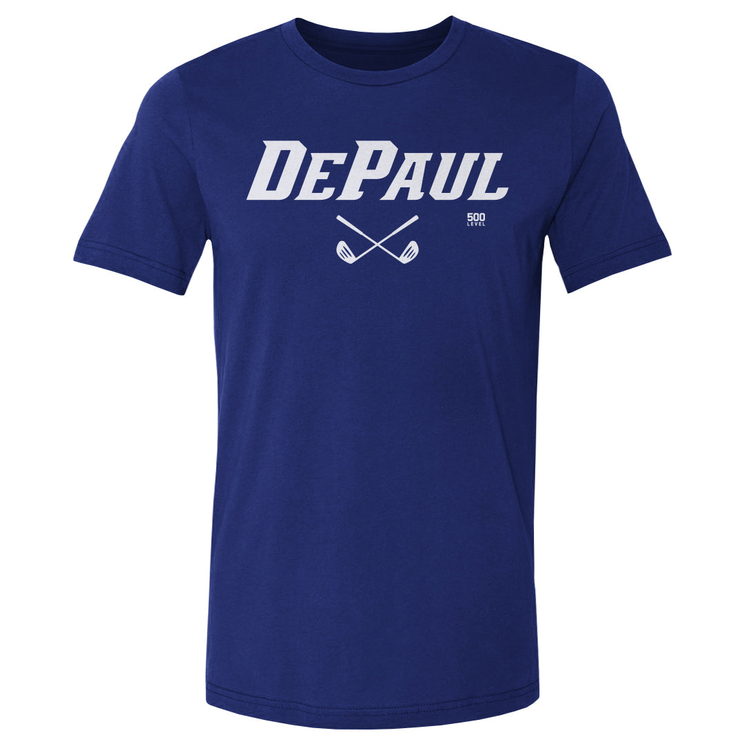 DePaul Blue Demons Golf Minimalist WHT