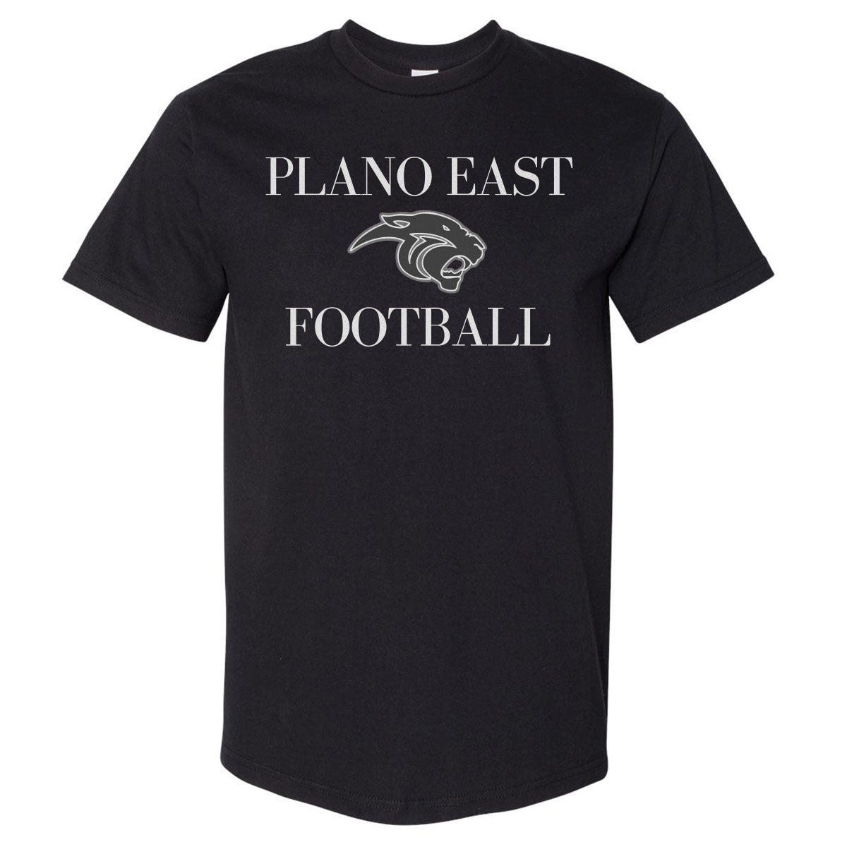 Plano East Crown Trio Panther Football Head WHT