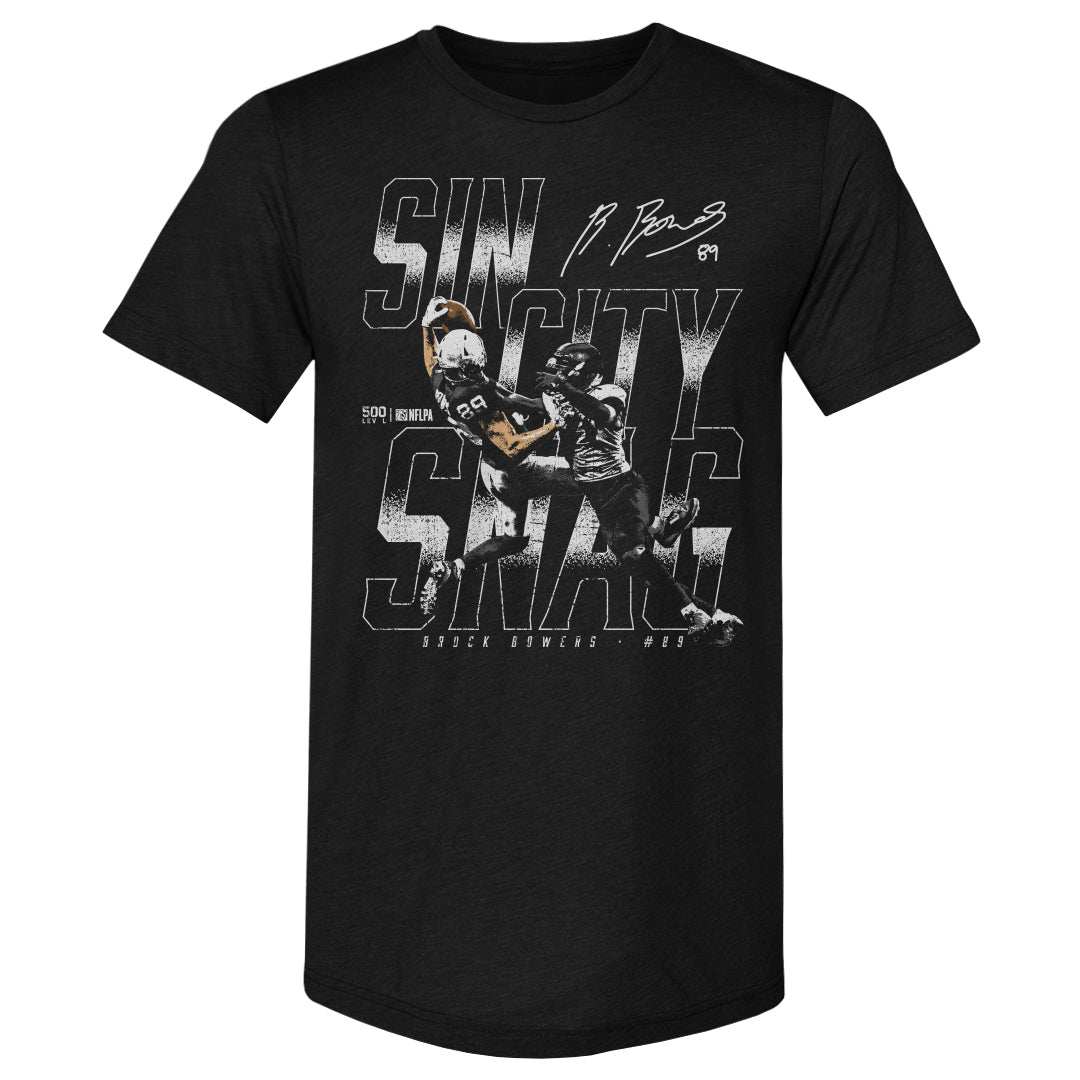 Brock Bowers Las Vegas Sin City Snag WHT