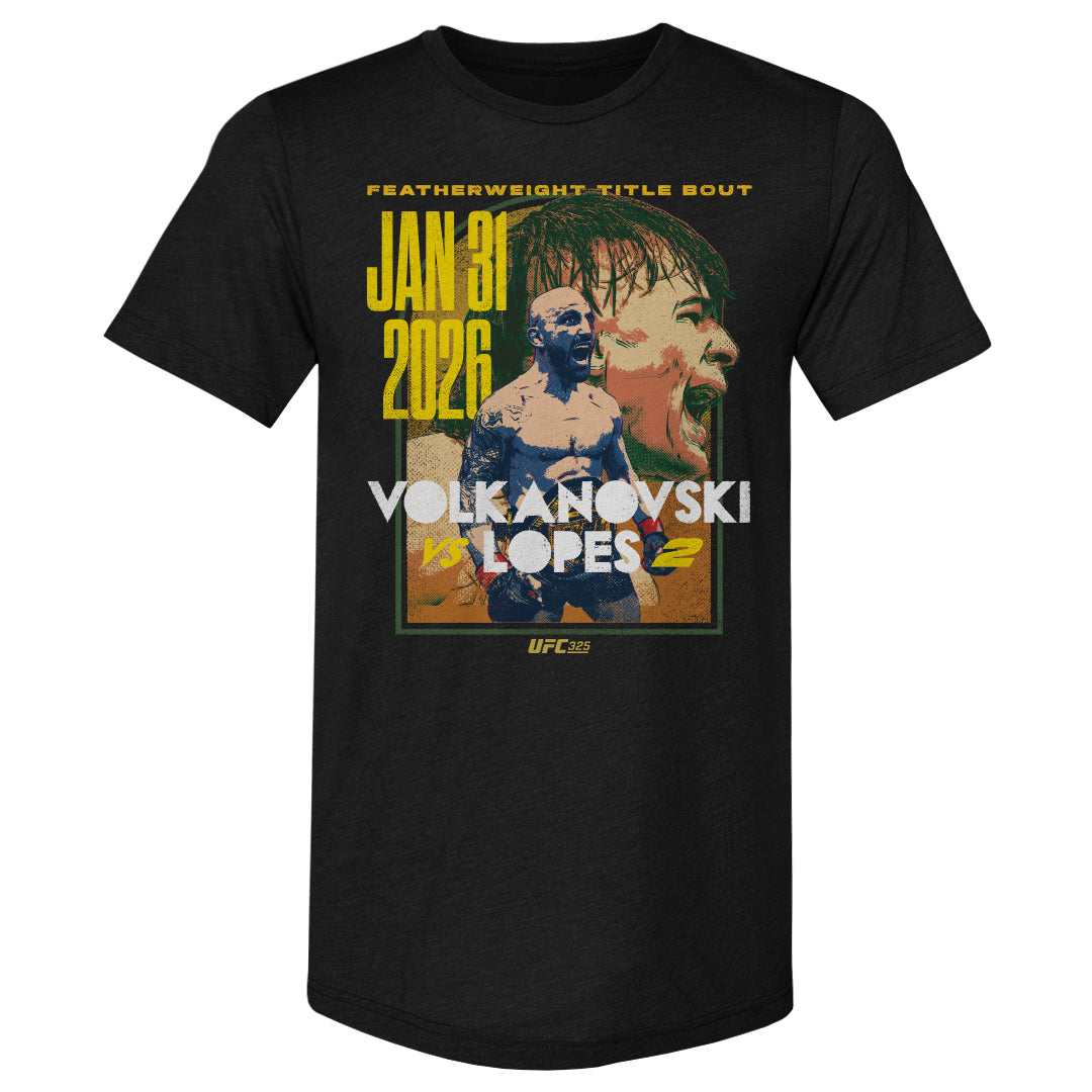 UFC 325 Volkanovski Vs. Lopes 2 Match Up WHT