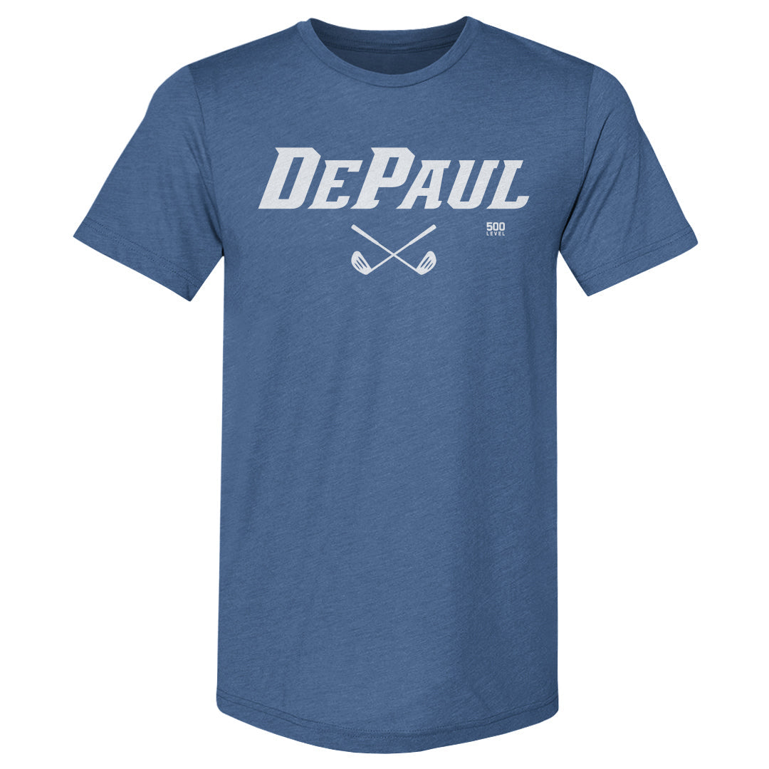 DePaul Blue Demons Golf Minimalist WHT