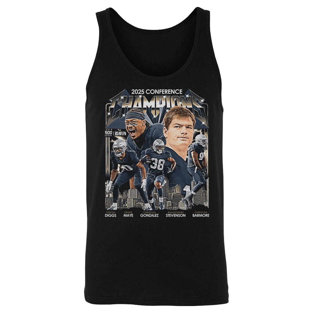 New England Football 2025 Conference Champions Vintage WHT