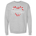 Christmas Candy Cane Heart WHT