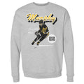 Larry Murphy Pittsburgh Retro Script WHT