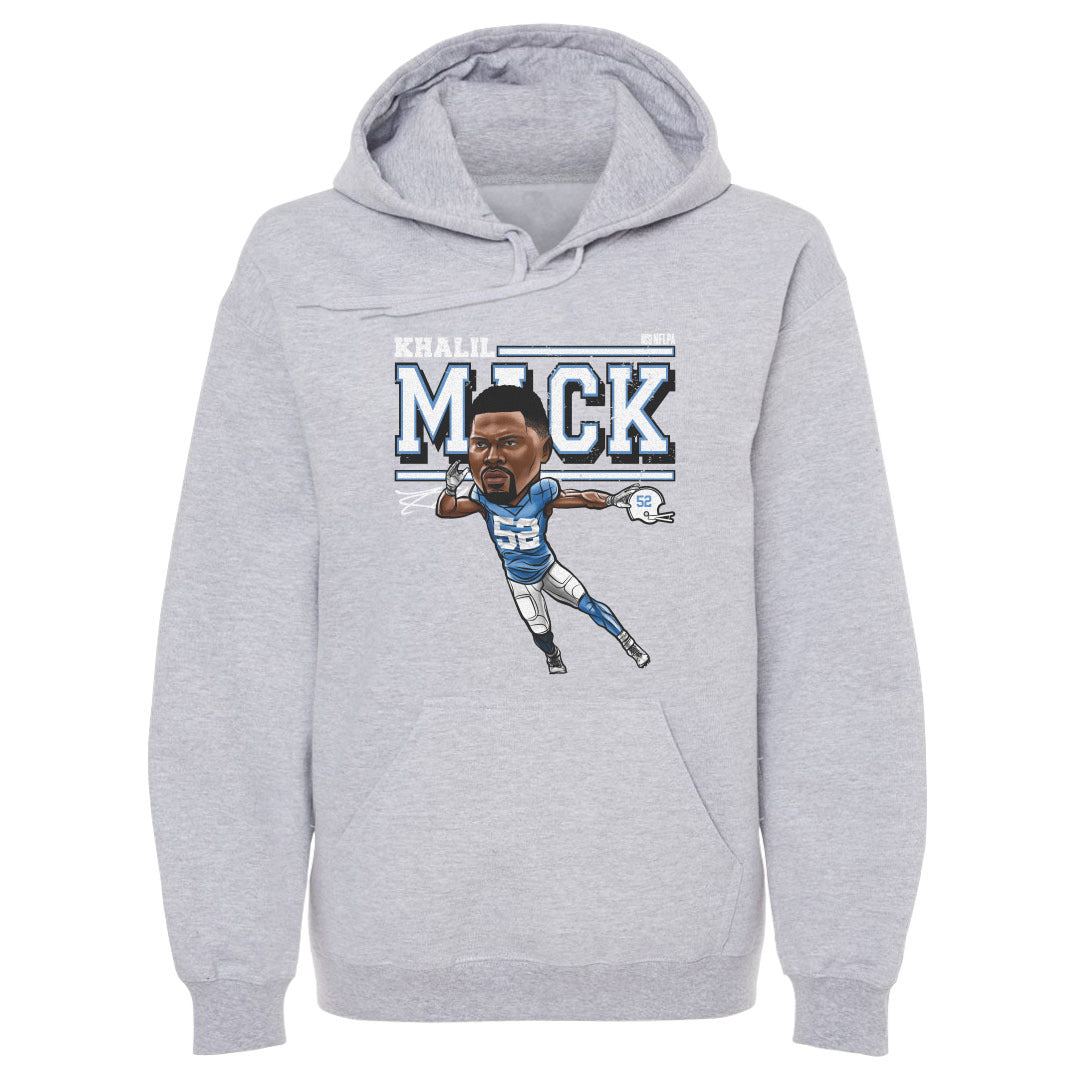 Khalil Mack Los Angeles C Cartoon WHT
