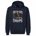 Seattle Football 2025 Champs Cartoon WHT