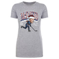 Connor McDavid Edmonton Cartoon Santa Hat WHT