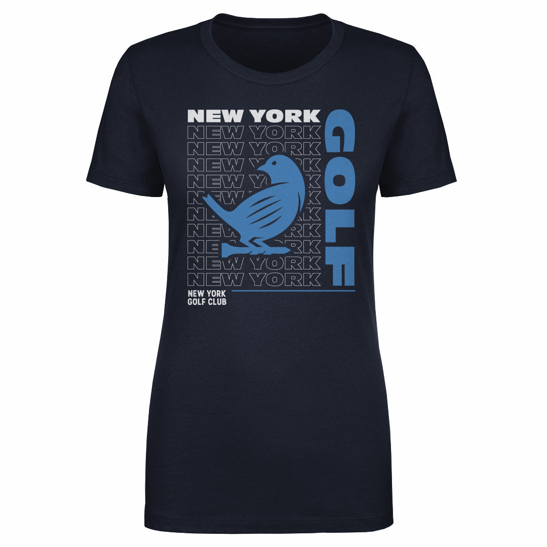 New York Golf Club Repeat Outline WHT