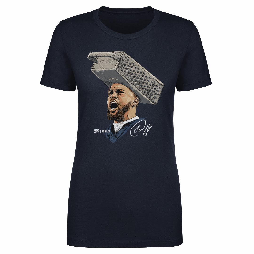 Caleb Williams Chicago Cheese Grater Portrait WHT
