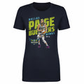 Paige Bueckers Dallas Wings Slant WHT