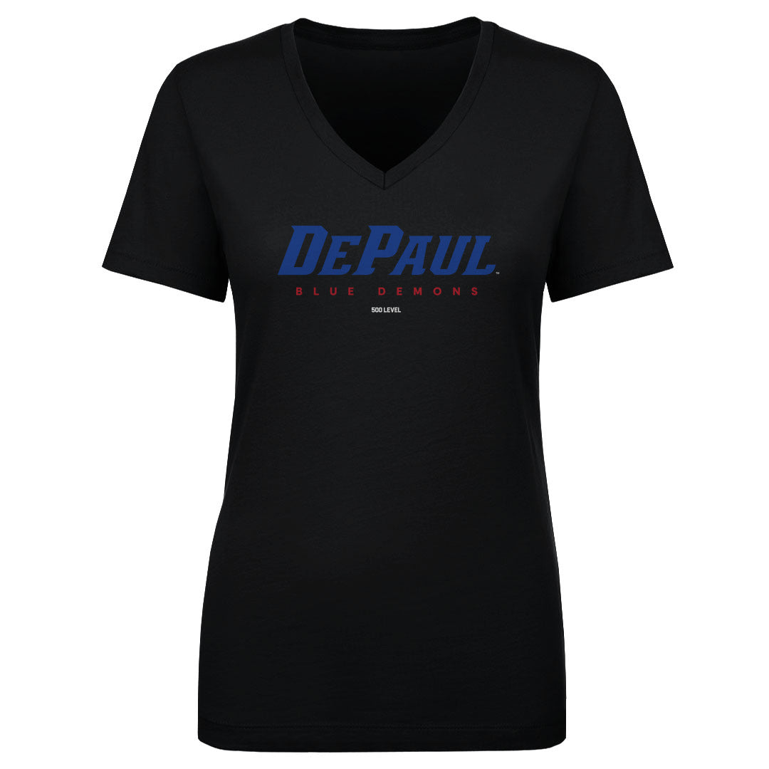 DePaul Blue Demons Wordmark Blue Demons WHT