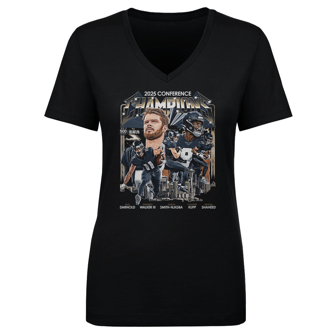 Seattle Football 2025 Conference Champions Vintage WHT