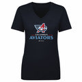 Columbus Aviators Primary Logo WHT