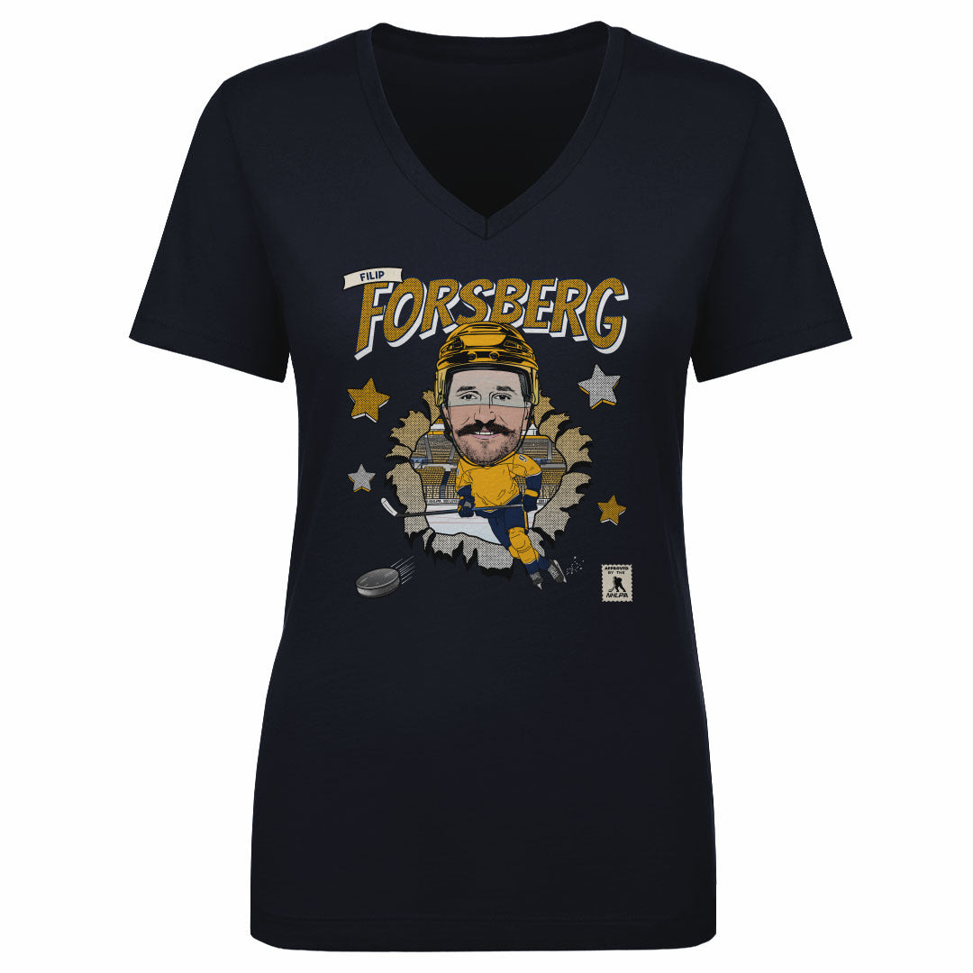 Filip Forsberg Nashville Caricature WHT