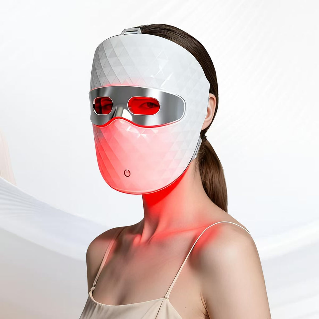 Red Light Facial Beauty Mask Color Light Skin-Softening Beauty Device