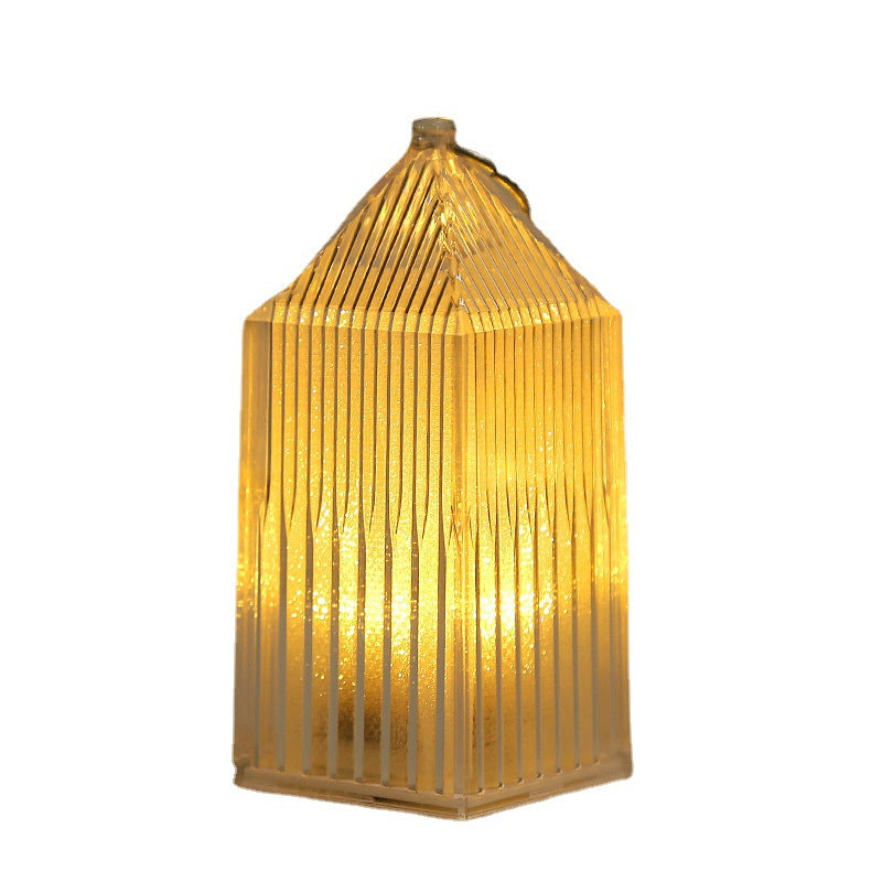 Led Electronic Candle Lamp Ornaments Crystal Christmas Decorations Christmas Tree Penda…
